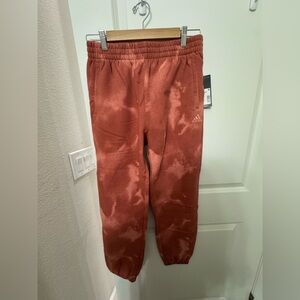 Adidas Peach Sweatpants Elastic Cuffed Joggers